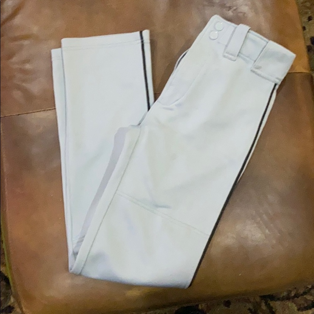 Mizuno gray baseball pants
